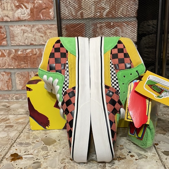 Vans half Cab Tierra Whack multi color checkerboard - Picture 8 of 14